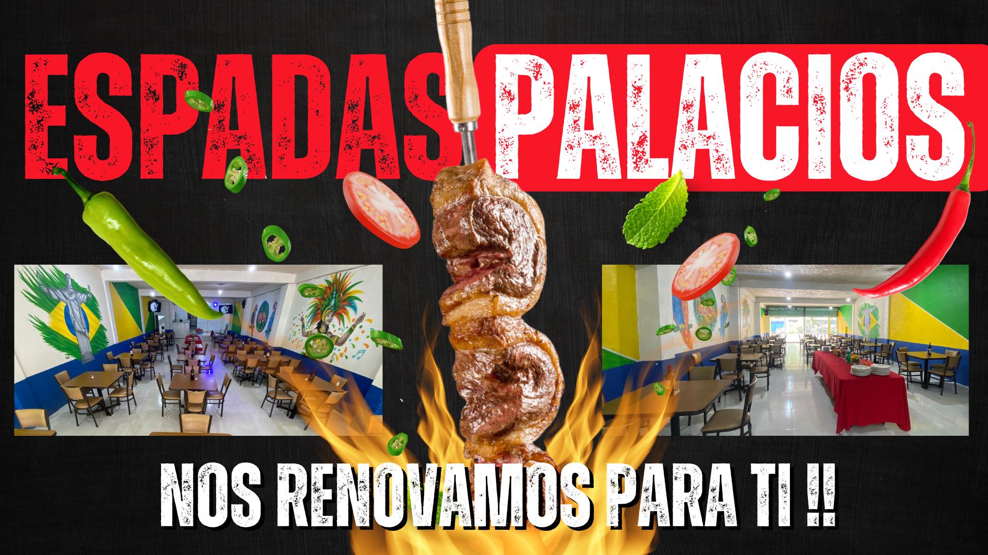 Equipo Espadas Palacios con espadas